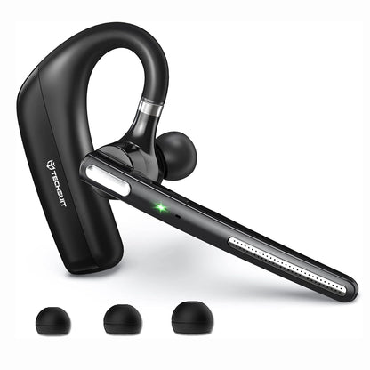 Auricolare Bluetooth Techsuit PowerTalks G6, MultiPoint, A2DP, Nero