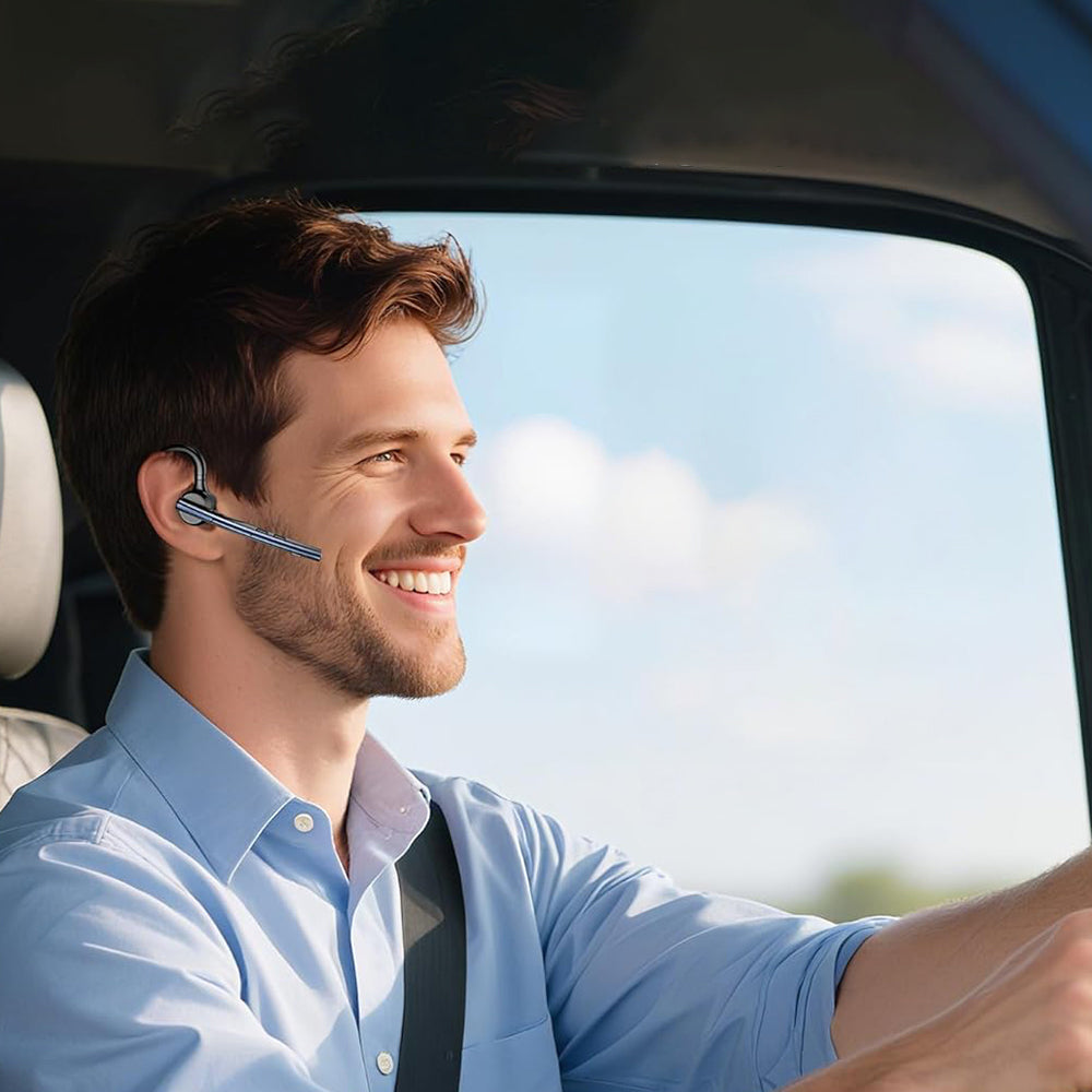Auricolare Bluetooth Techsuit Vocelis Pro CB4, A2DP, Blu