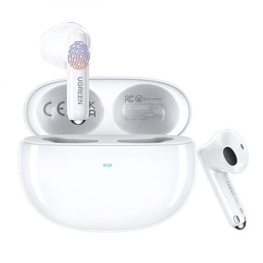 Auricolare Bluetooth UGREEN HiTune H5 WS201, TWS, Bianco