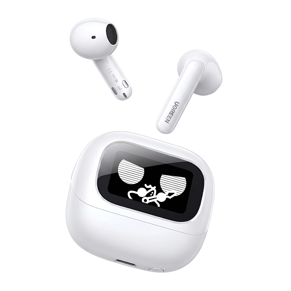 Auricolari Bluetooth UGREEN HiTune H6 Magic WS216 (65386), TWS, ANC, MultiPoint, Bianco