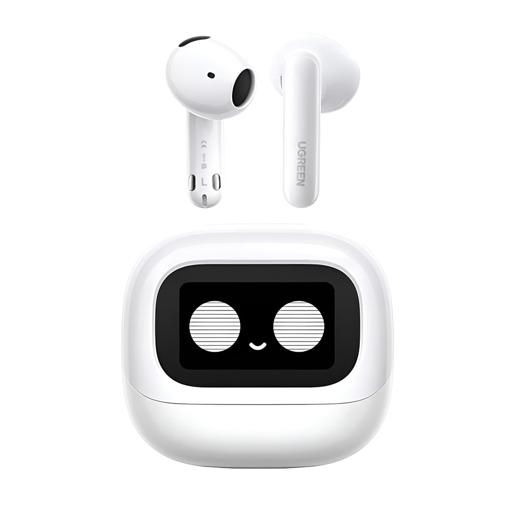 Auricolari Bluetooth UGREEN HiTune H6 Magic WS216 (65386), TWS, ANC, MultiPoint, Bianco