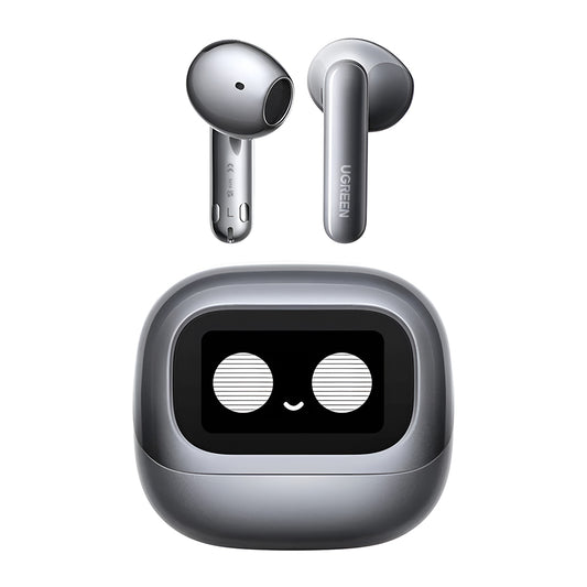 Auricolari Bluetooth UGREEN HiTune H6 Magic WS216 (75288), TWS, ANC, MultiPoint, Grigio