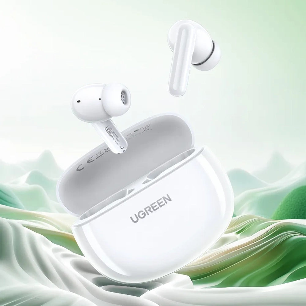 Auricolare Bluetooth UGREEN HiTune P3 WS207, TWS, MultiPoint, Bianco