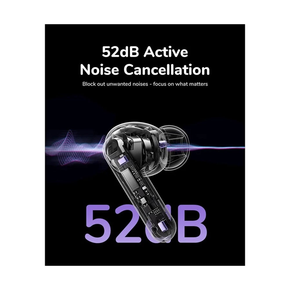 Auricolare Bluetooth UGREEN HiTune T6 Magic WS211, TWS, ANC, MultiPoint, Bianco