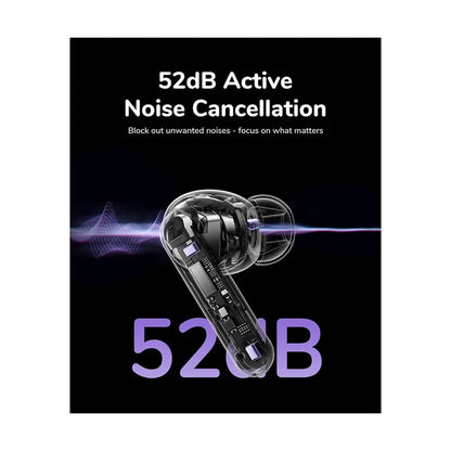 Auricolare Bluetooth UGREEN HiTune T6 Magic WS211, TWS, ANC, MultiPoint, Bianco