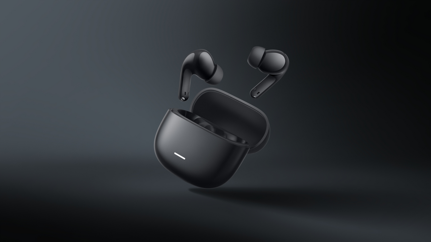 Auricolari Bluetooth Xiaomi Redmi Buds 8 Lite, TWS, ANC, MultiPoint, Nero BHR08OMGL