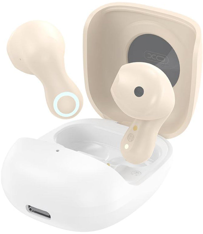 Auricolare Bluetooth XO Design G28, TWS, Beige