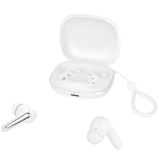 Auricolari Bluetooth XO Design G53, TWS, ANC, Bianco