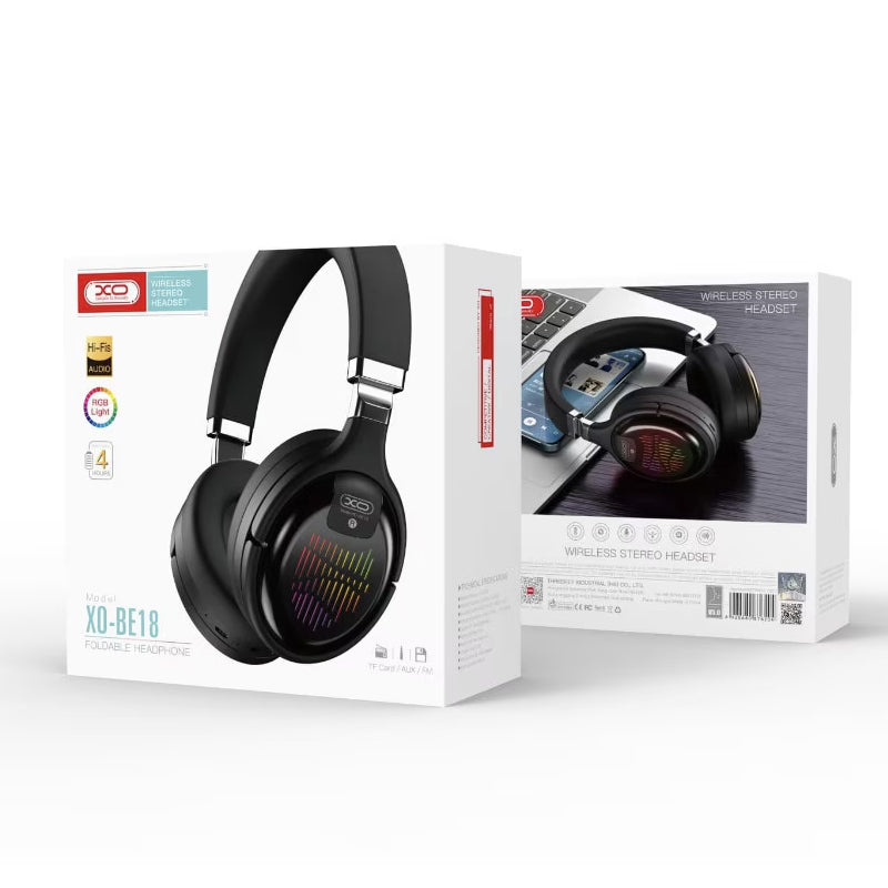 Auricolare Bluetooth XO Design BE18 Glare, A2DP, Nero