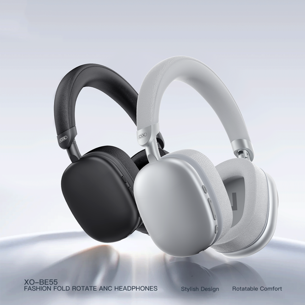 Auricolare Bluetooth XO Design BE55, A2DP, ANC, Argento