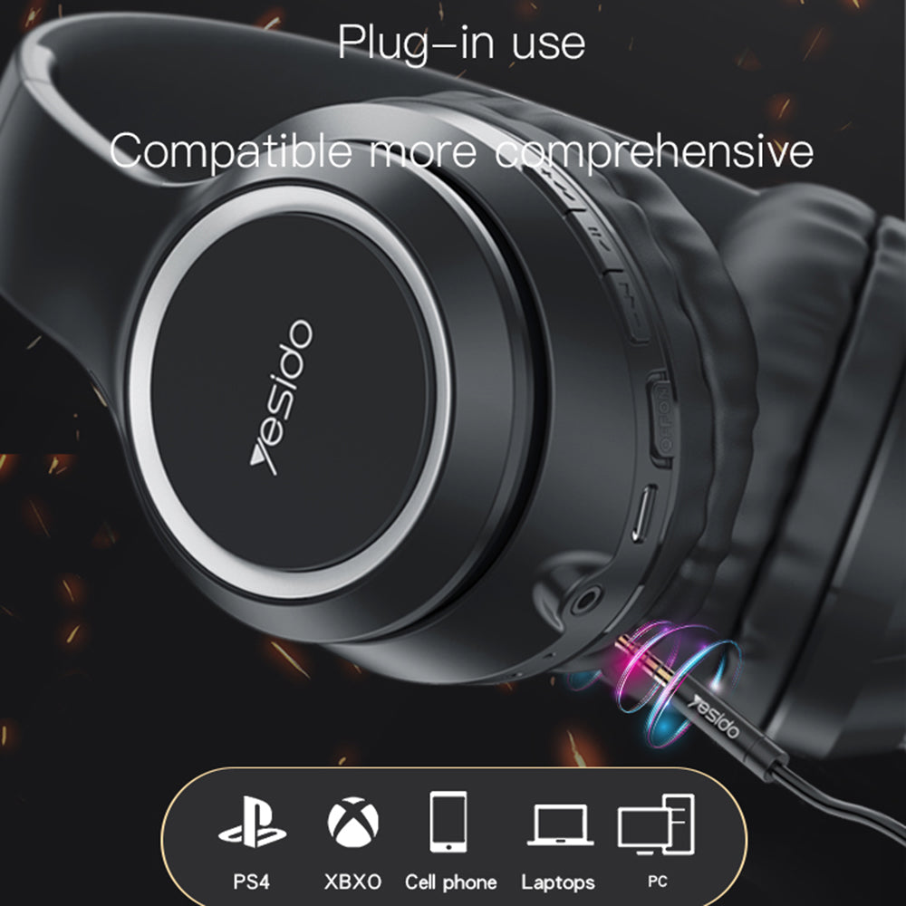 Auricolare Bluetooth Yesido EP03, A2DP, Nero