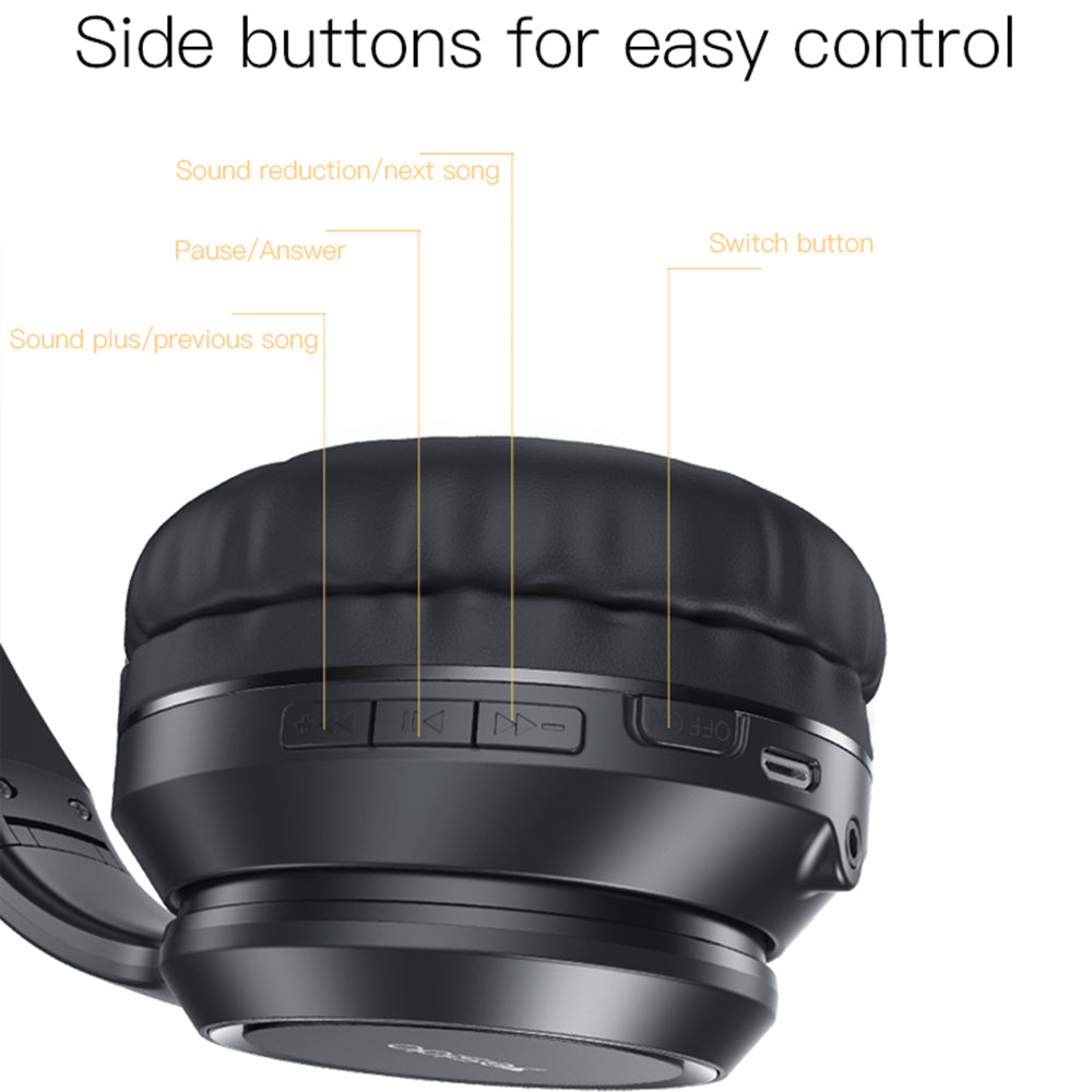 Auricolare Bluetooth Yesido EP03, A2DP, Nero