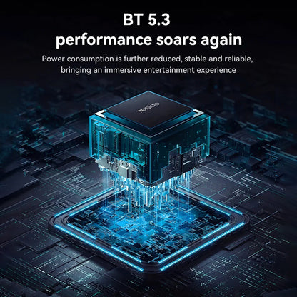 Auricolare Bluetooth Yesido EP08, A2DP, ANC, Nero