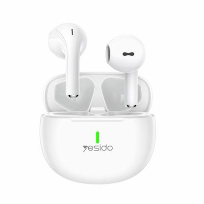 Auricolare Bluetooth Yesido TWS18, TWS, Bianco
