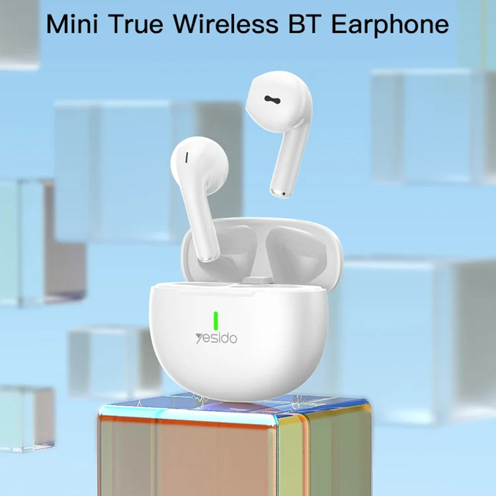 Handsfree Bluetooth Yesido TWS18, TWS, White