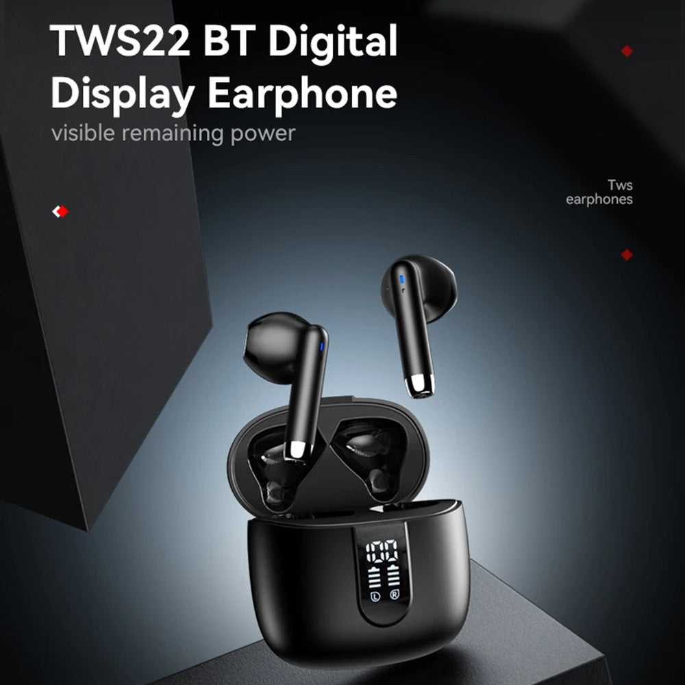 Auricolare Bluetooth Yesido TWS22, TWS, Nero