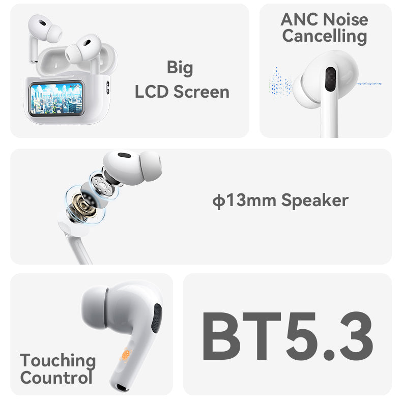 Handsfree Bluetooth Yesido TWS29, TWS, Bianco
