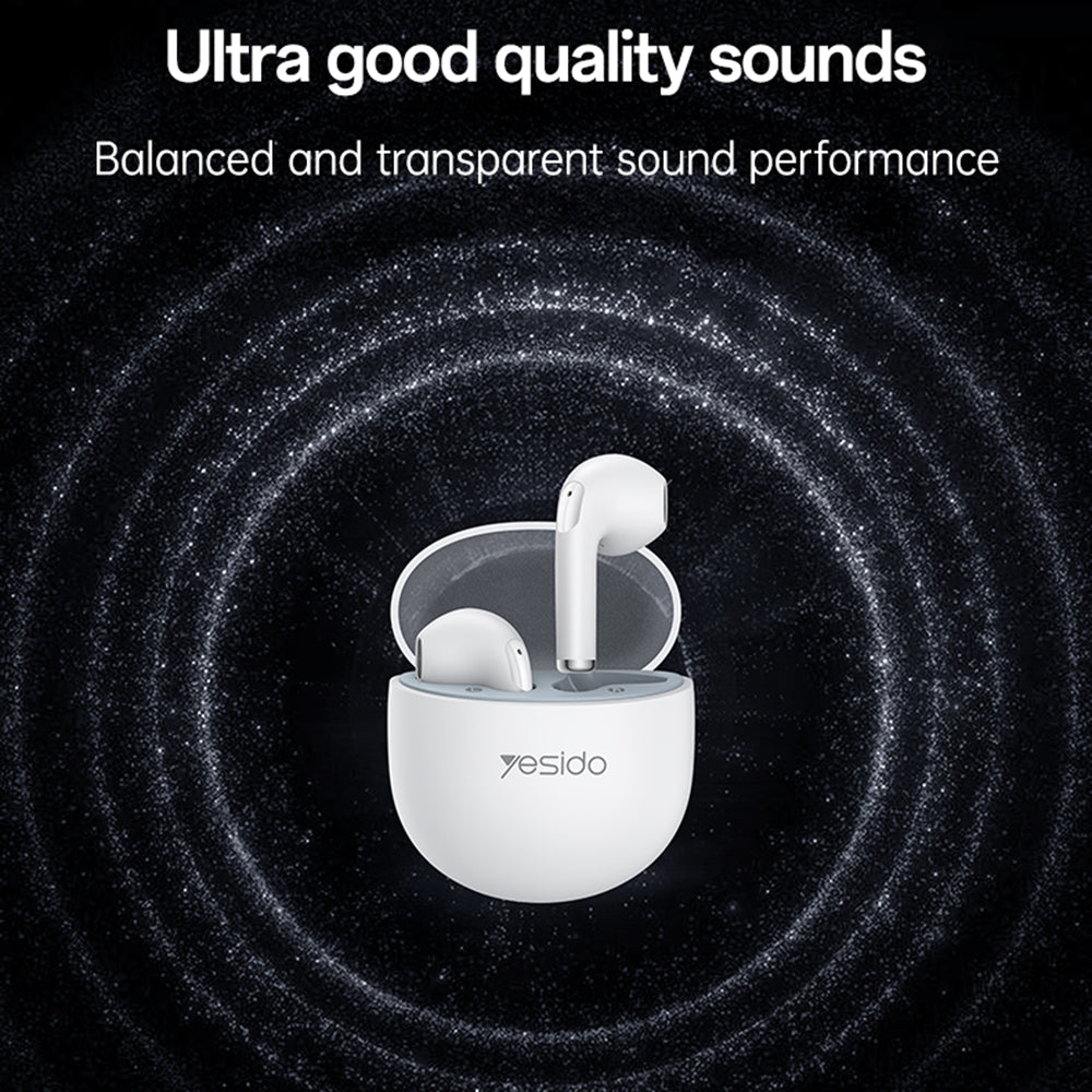Auricolare Bluetooth Yesido TWS35, TWS, Bianco