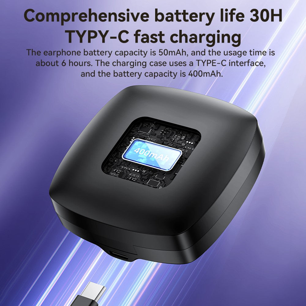 Auricolare Bluetooth Yesido YSP19 BL, TWS, Nero