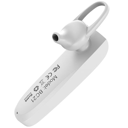 Auricolare Bluetooth a mani libere Encourage BC21, MultiPoint, A2DP, bianco