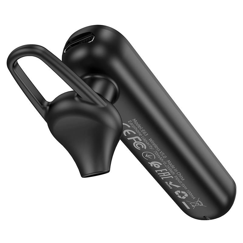 Auricolare Bluetooth HOCO E63 Diamond, A2DP, Nero