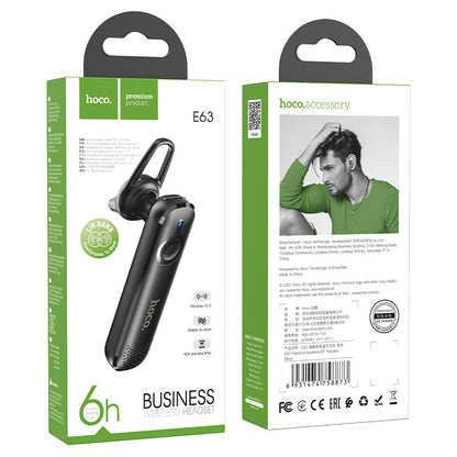 Auricolare Bluetooth HOCO E63 Diamond, A2DP, Nero