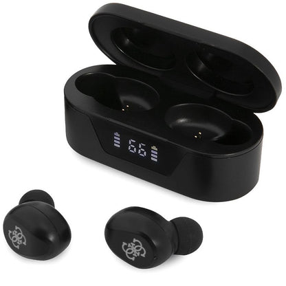 Auricolari Bluetooth Guess Classic Logo, TWS, Nero