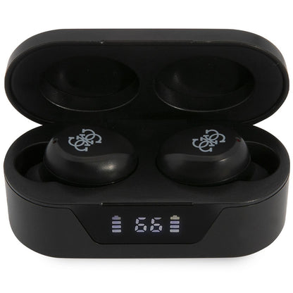 Auricolari Bluetooth Guess Classic Logo, TWS, Nero