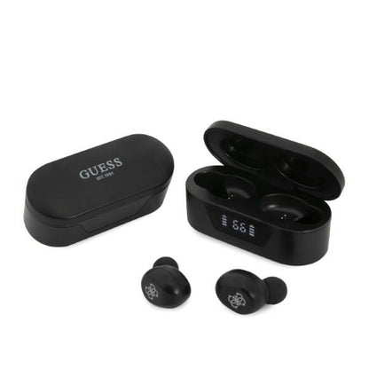 Auricolari Bluetooth Guess Classic Logo, TWS, Nero