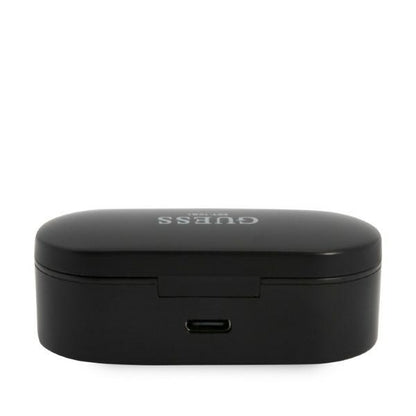 Auricolari Bluetooth Guess Classic Logo, TWS, Nero