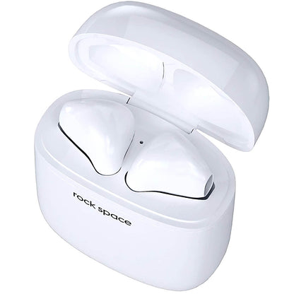 Vivavoce Bluetooth Rock Space EB100, TWS, bianco