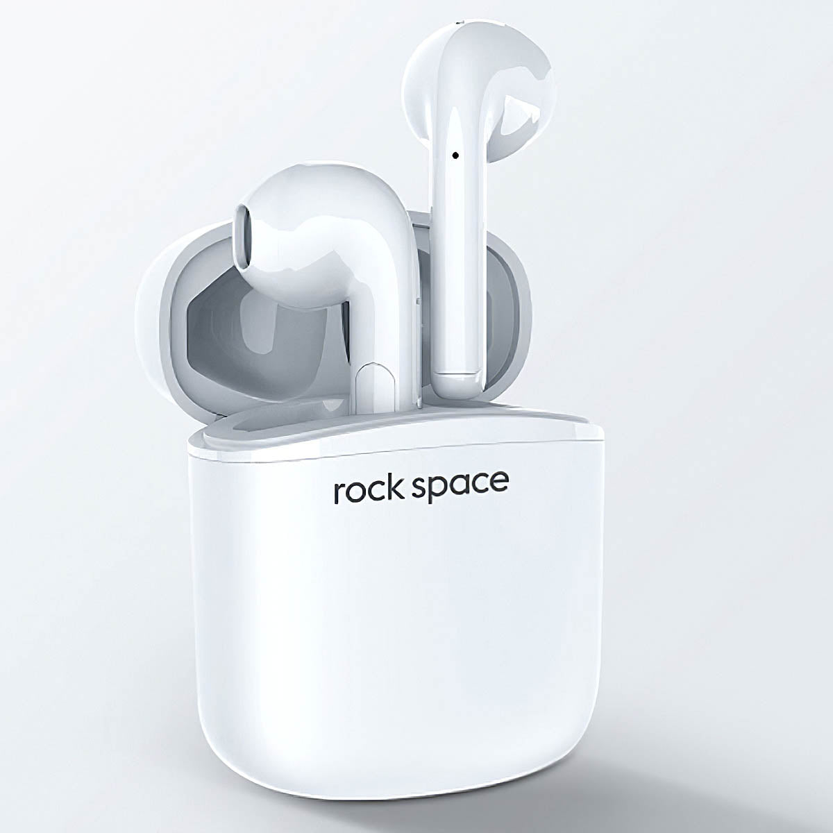 Vivavoce Bluetooth Rock Space EB100, TWS, bianco