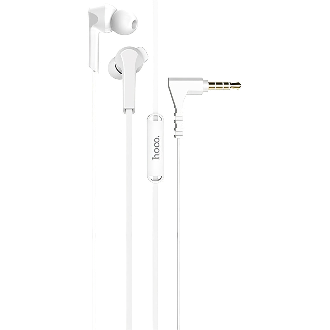 Handsfree 3.5mm HOCO M72 Admire, Bianco