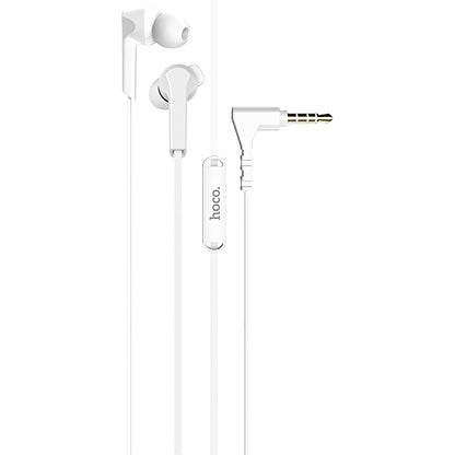 Handsfree 3.5mm HOCO M72 Admire, Bianco