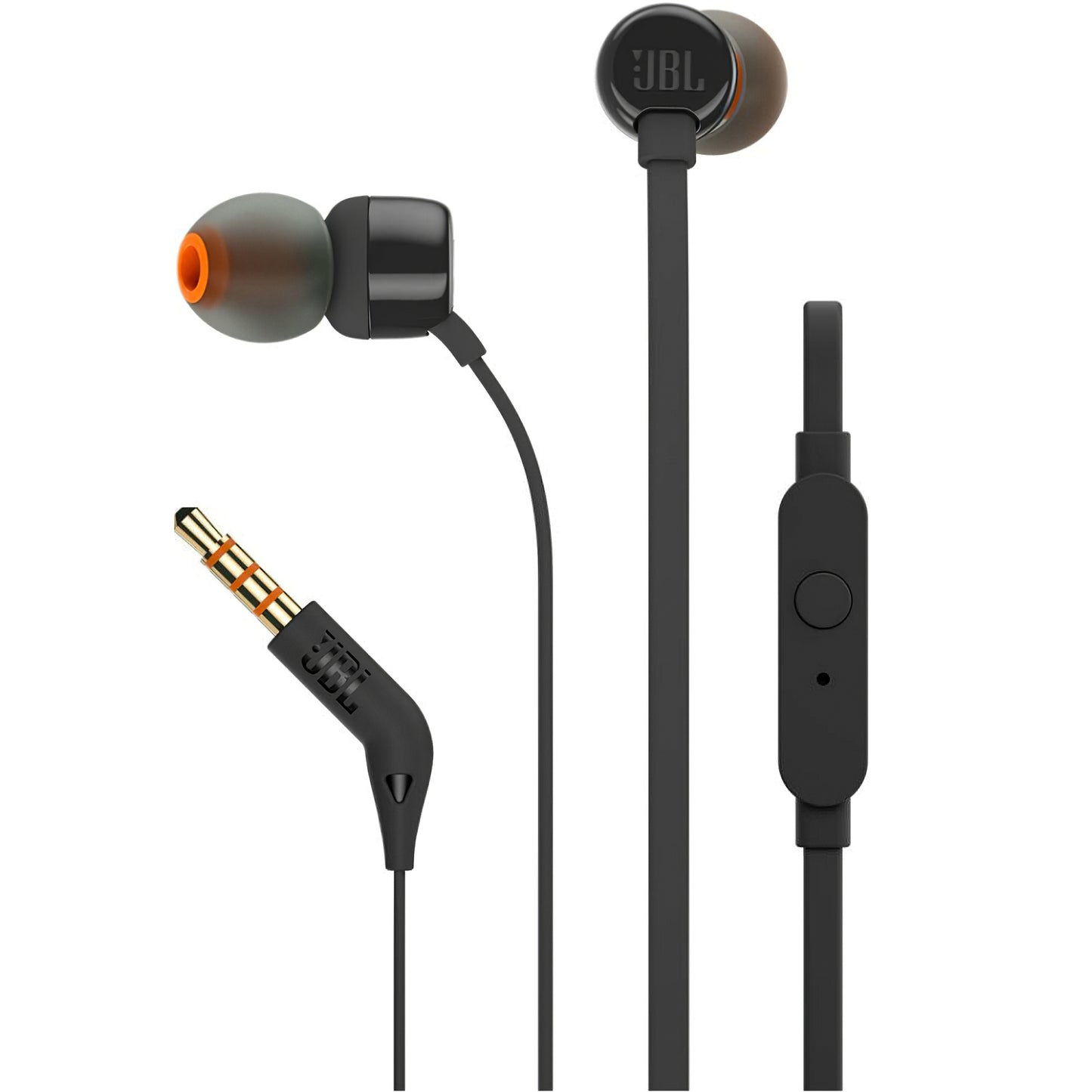 Vivavoce da 3,5 mm JBL T110, nero JBLT110BLK