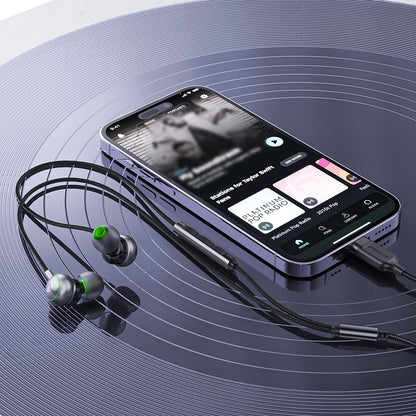 Handsfree USB-C Acefast L5, Nero