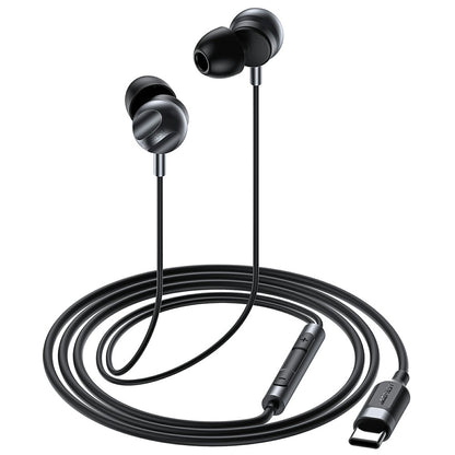Handsfree USB-C Acefast L6, Nero