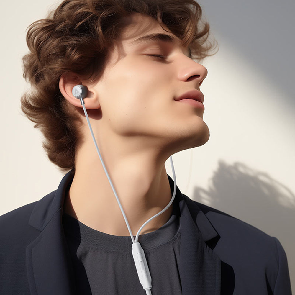 Handsfree USB-C Acefast L8, 1.2m, Nero