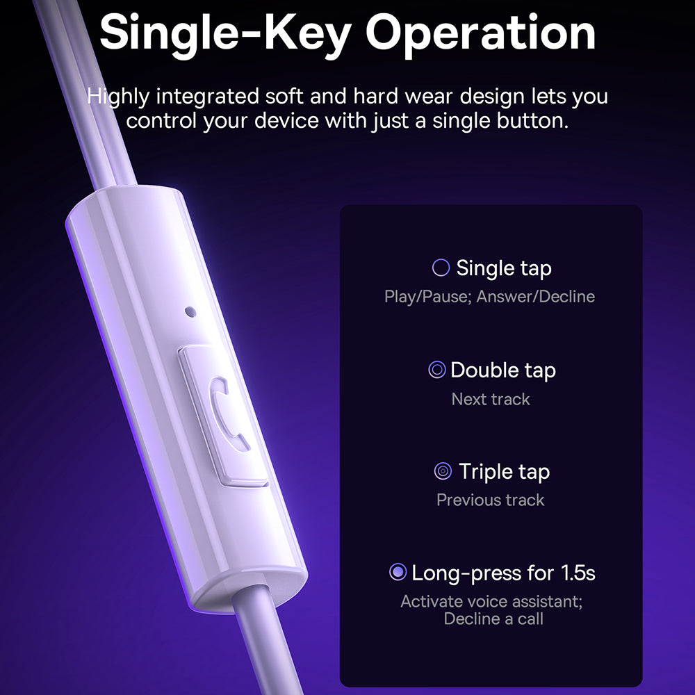 Handsfree USB-C Baseus Encok CZ11, Bianco, Ricondizionato A00164300213-Z1