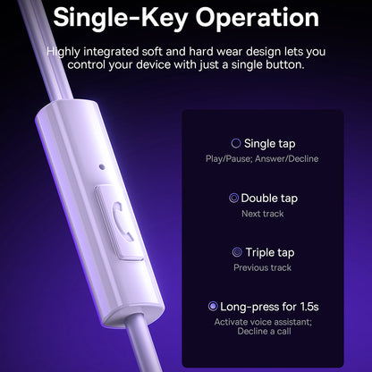Handsfree USB-C Baseus Encok CZ11, Bianco, Ricondizionato A00164300213-Z1