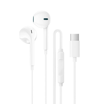 Auricolare USB-C Borofone BM100 Fuente, Bianco