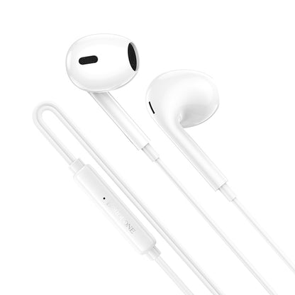 Auricolari USB-C Borofone BM100 Max Fuente, Bianco