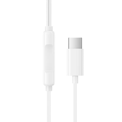 Auricolare USB-C Borofone BM100 Fuente, Bianco