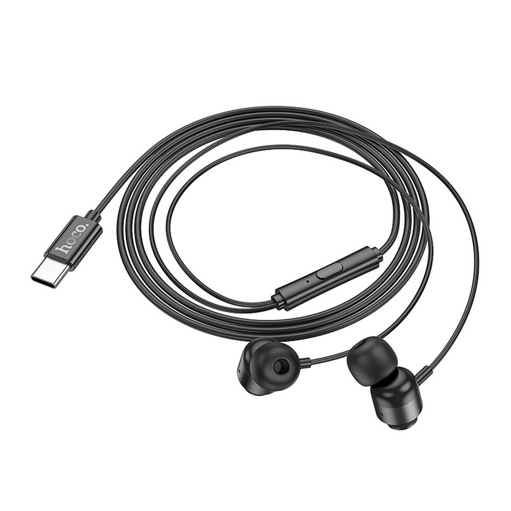 Handsfree USB-C HOCO M122, Nero