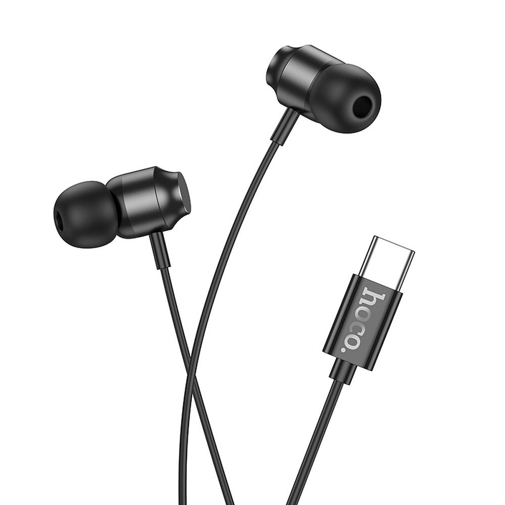 Handsfree USB-C HOCO M122, Nero
