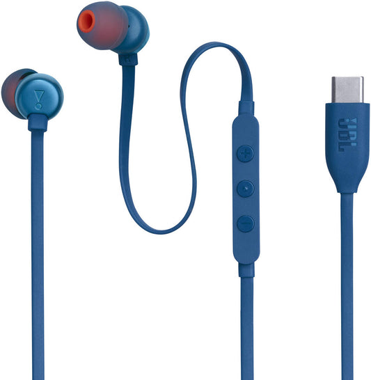 Auricolari USB-C JBL Tune 310C, Blu JBLT310CBLU