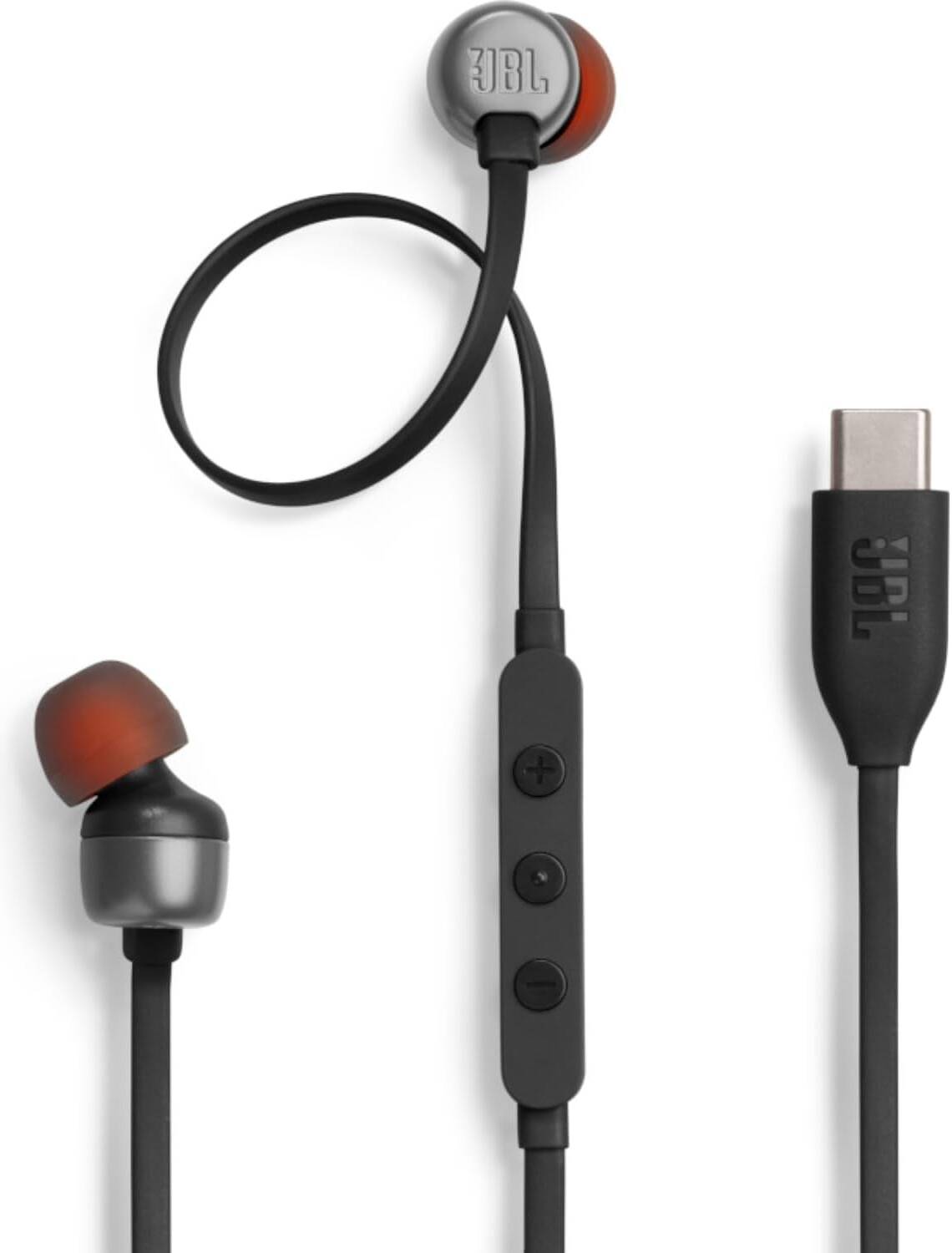 Auricolari USB-C JBL Tune 310C, Nero JBLT310CBLK