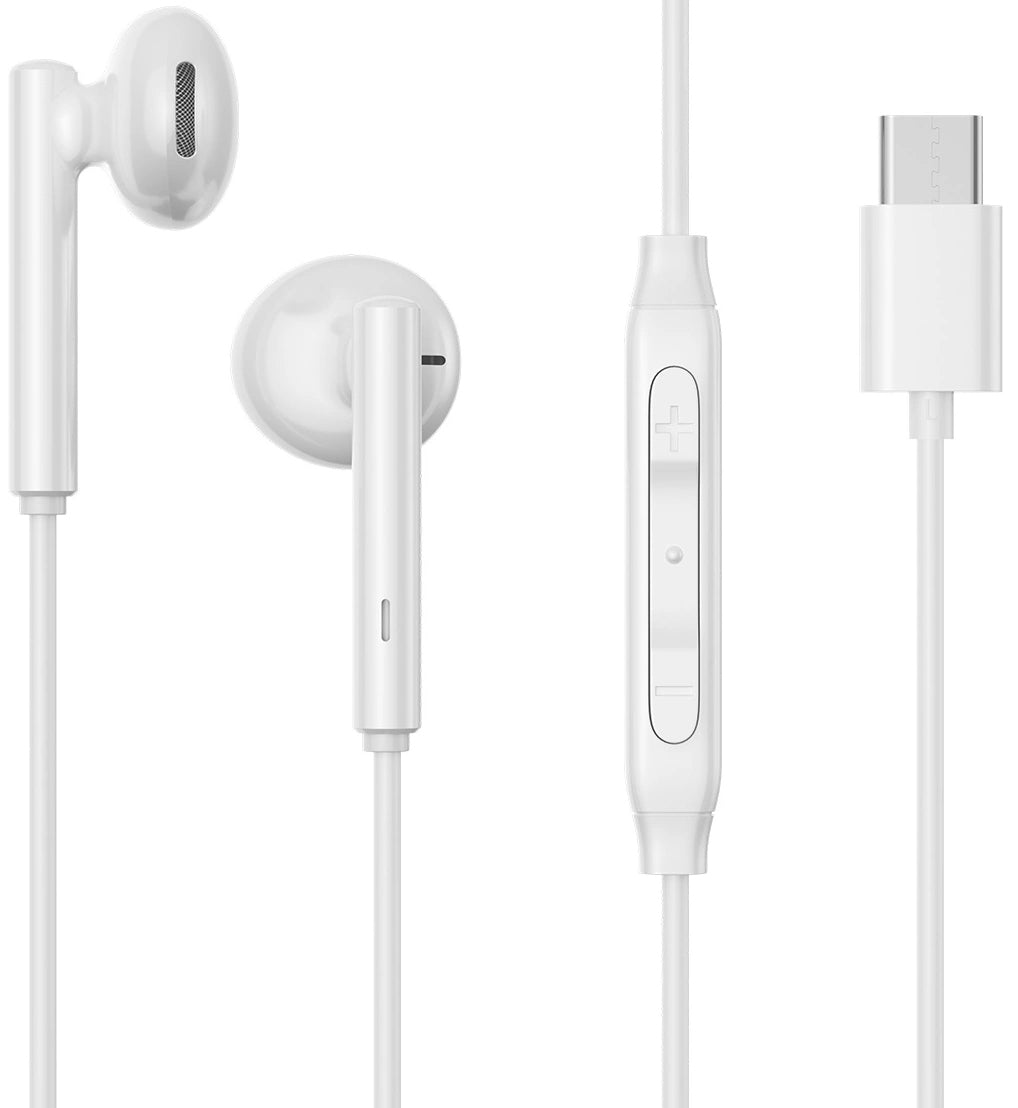 Handsfree USB-C Joyroom JR-EC05, Bianco