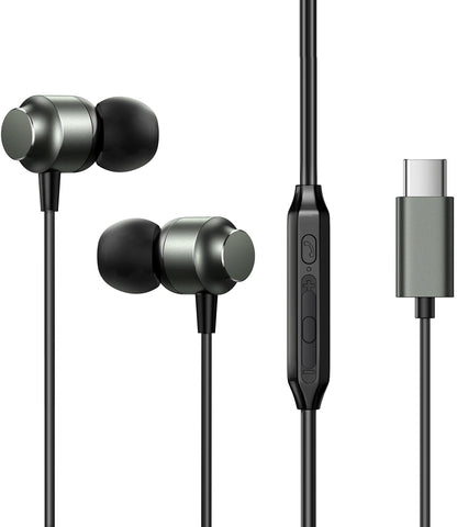Auricolare USB-C Joyroom JR-EC06, Grigio