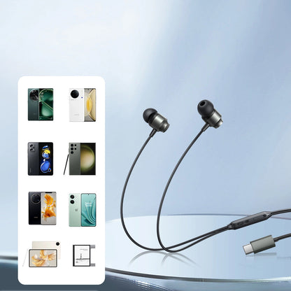 Auricolare USB-C Joyroom JR-EC06, Grigio